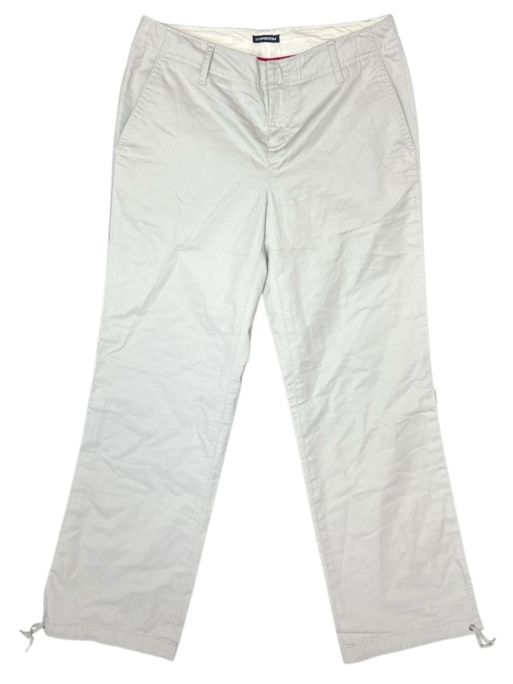Gap Grey Y2K Straight Leg Pants